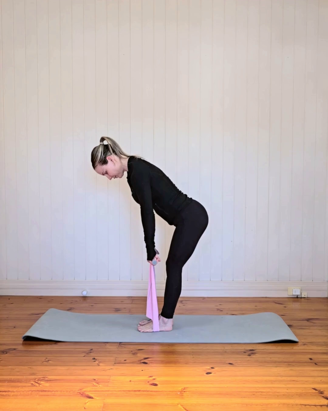 Supported Standing Forward Fold