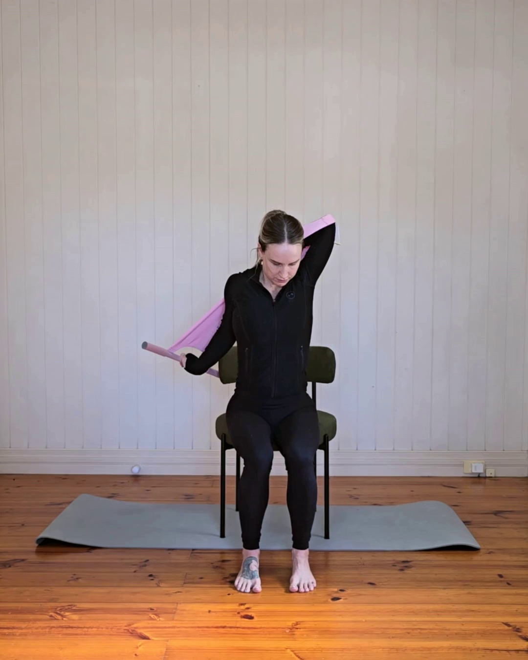 Seated Side-Body Stretch